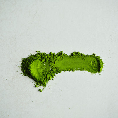 Matcha in Traditional Japanese Colors