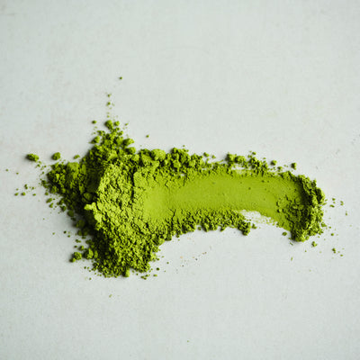 Matcha in Traditional Japanese Colors