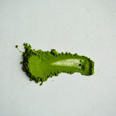 Matcha in Traditional Japanese Colors